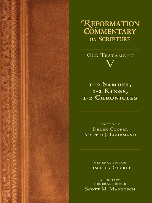 Title details for 1-2 Samuel, 1-2 Kings, 1-2 Chronicles by Derek Cooper - Wait list
